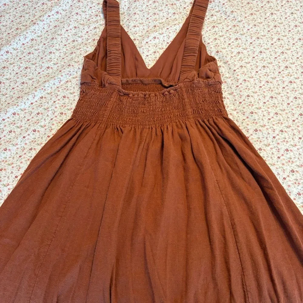 Abercrombie and Fitch Scrunchie Strap Maxi Dress - Picture 10 of 10
